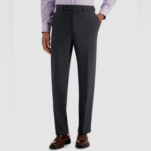 NWT Nautica Men's Suit Black and Grey Houndstooth Pants Sz 44R W38